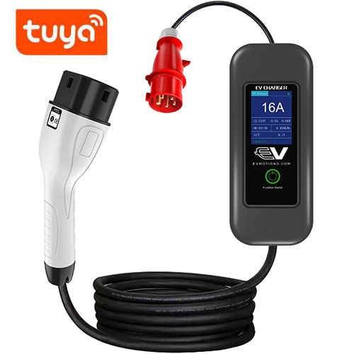 1-EVMOTIONS Delta Wi-Fi EVSE Type2 (3x16A) Cabo EV