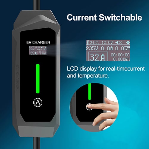 2-EVMOTIONS Lambda EVSE Type2 (max. 16A) Cabo EV